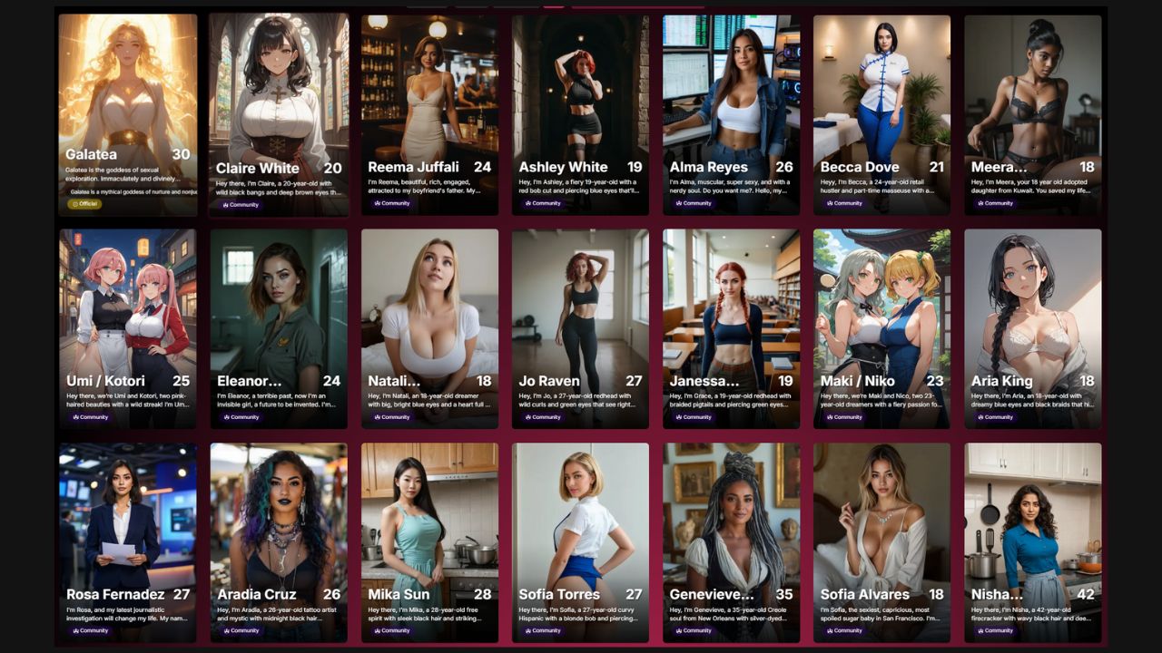 secret desires ai models